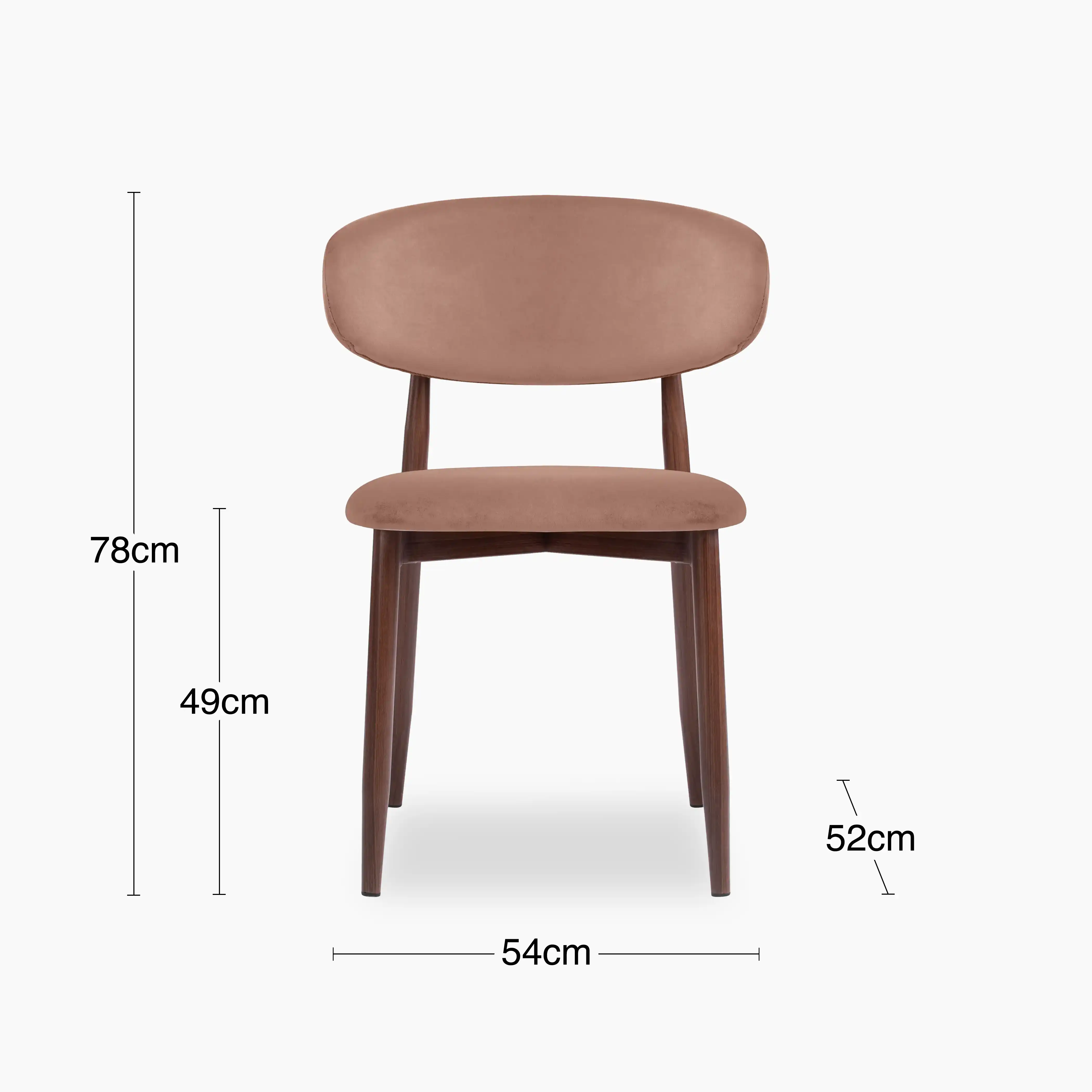 Blush Pink & Walnut view 4